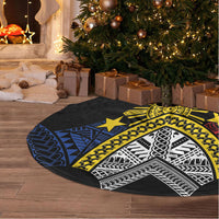 Philippines Heritage Baybayin Mix Polynesian Tree Skirt LT7 - Polynesian Pride