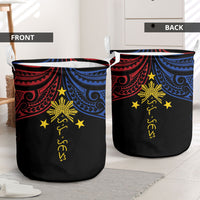 Philippines Heritage Laundry Basket Baybayin Philipinas Sun LT7 - Polynesian Pride