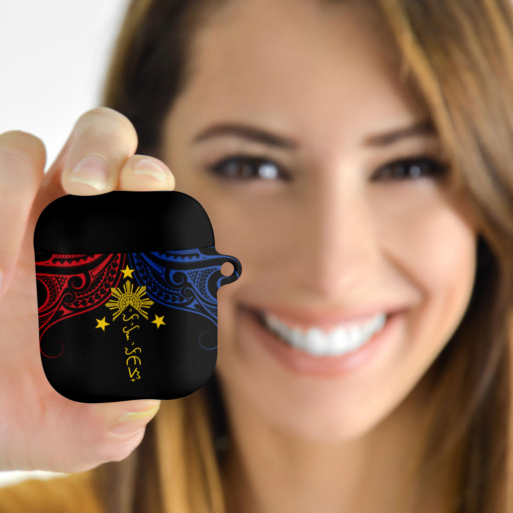 Philippines Heritage AirPods Case Baybayin Philipinas Sun LT7 - Polynesian Pride