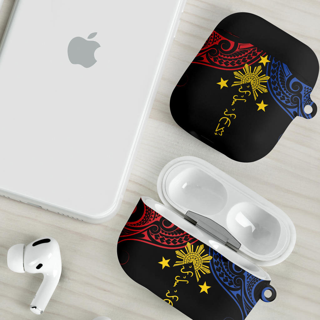 Philippines Heritage AirPods Case Baybayin Philipinas Sun LT7 - Polynesian Pride