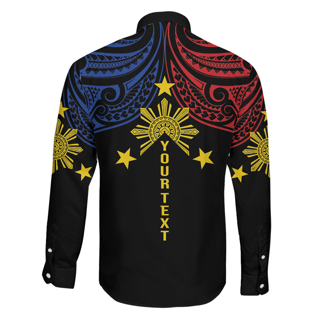 Philippines Heritage Personalized Family Matching Off Shoulder Maxi Dress and Hawaiian Shirt Baybayin Philipinas Sun