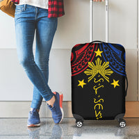 Philippines Heritage Luggage Cover Baybayin Philipinas Sun