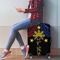 Philippines Heritage Luggage Cover Baybayin Philipinas Sun