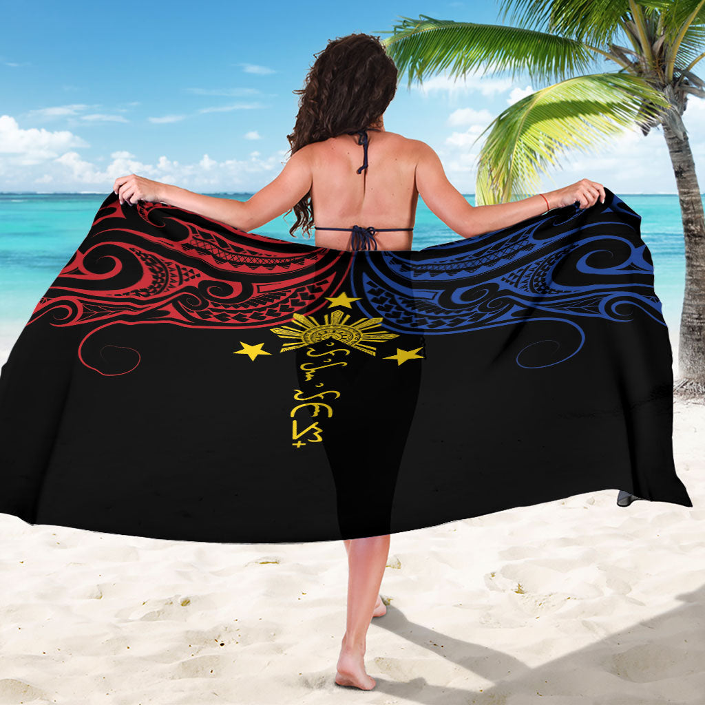 Philippines Heritage Sarong Baybayin Philipinas Sun LT7 - Polynesian Pride