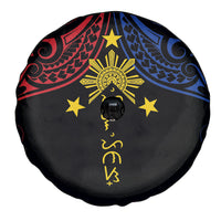 Philippines Heritage Spare Tire Cover Baybayin Philipinas Sun LT7 - Polynesian Pride