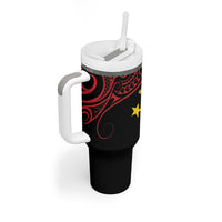 Philippines Heritage Tumbler With Handle Baybayin Philipinas Sun LT7 - Polynesian Pride