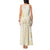 Samoa Lotu Tamaiti Mamanu Siapo Tank Maxi Dress Golden Plumeria - Polynesian Pride