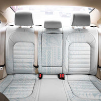 Samoa Lotu Tamaiti Mamanu Siapo Back Car Seat Cover Off White Plumeria - Polynesian Pride