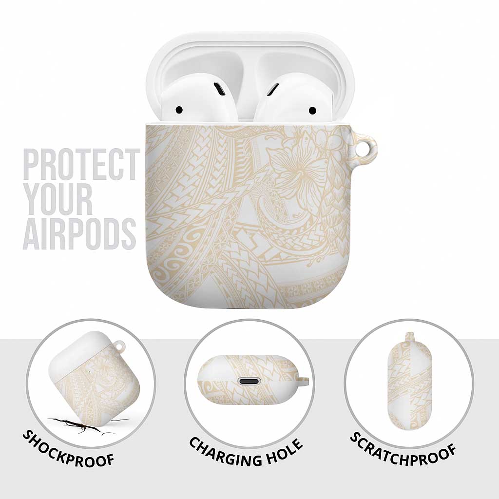 Samoa Lotu Tamaiti Ivory AirPods Case Teuila Tatau LT7 - Polynesian Pride