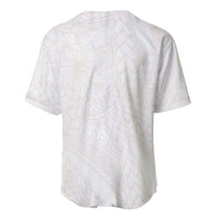 Samoa Lotu Tamaiti Ivory Baseball Jersey Teuila Tatau - Polynesian Pride