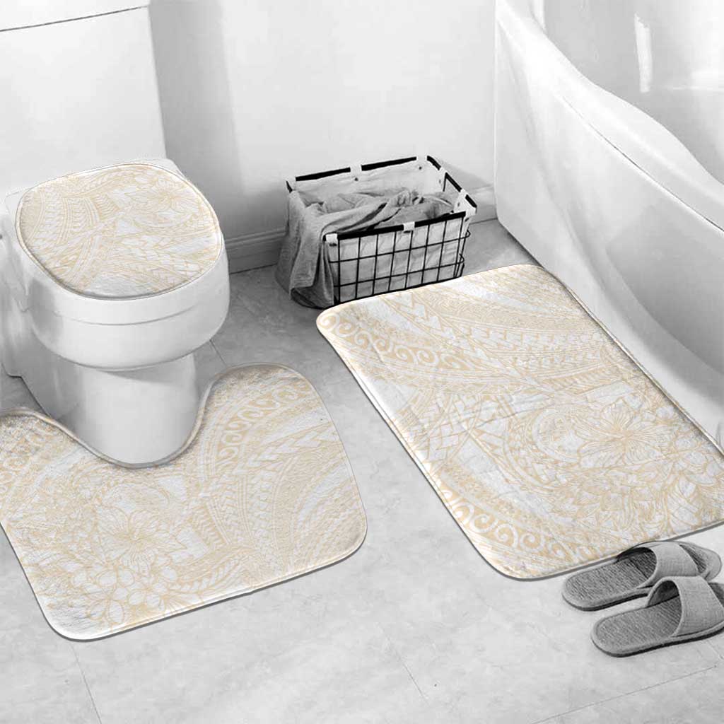Samoa Lotu Tamaiti Ivory Bathroom Set Teuila Tatau - Polynesian Pride