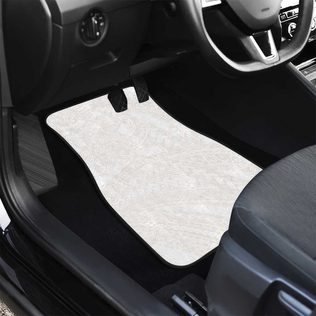 Samoa Lotu Tamaiti Ivory Car Mats Teuila Tatau LT7 - Polynesian Pride