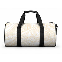 Samoa Lotu Tamaiti Ivory Duffle Bag Teuila Tatau LT7 One size Ivory - Polynesian Pride