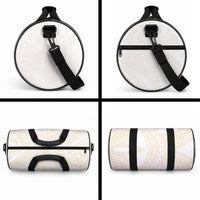 Samoa Lotu Tamaiti Ivory Duffle Bag Teuila Tatau LT7 - Polynesian Pride