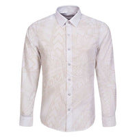 Samoa Lotu Tamaiti Ivory Family Matching Mermaid Dress and Hawaiian Shirt Teuila Tatau - Polynesian Pride