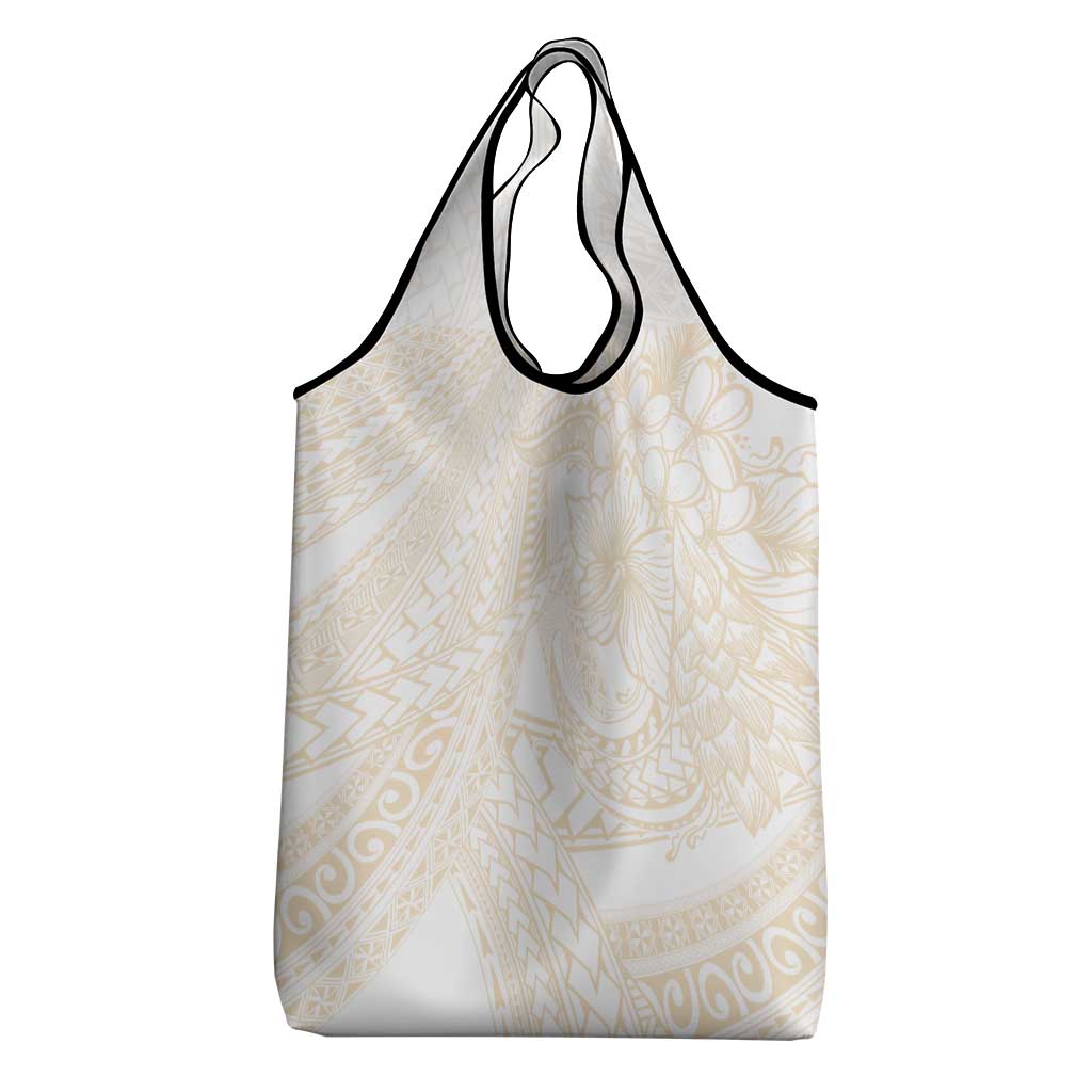 Samoa Lotu Tamaiti Ivory Grocery Bag Teuila Tatau LT7 - Polynesian Pride