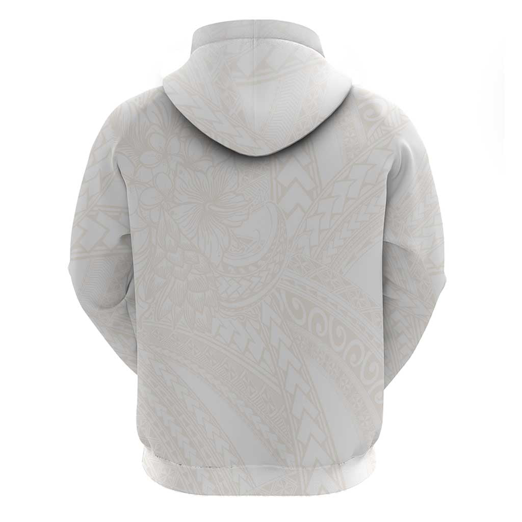 Samoa Lotu Tamaiti Ivory Hoodie Teuila Tatau - Polynesian Pride