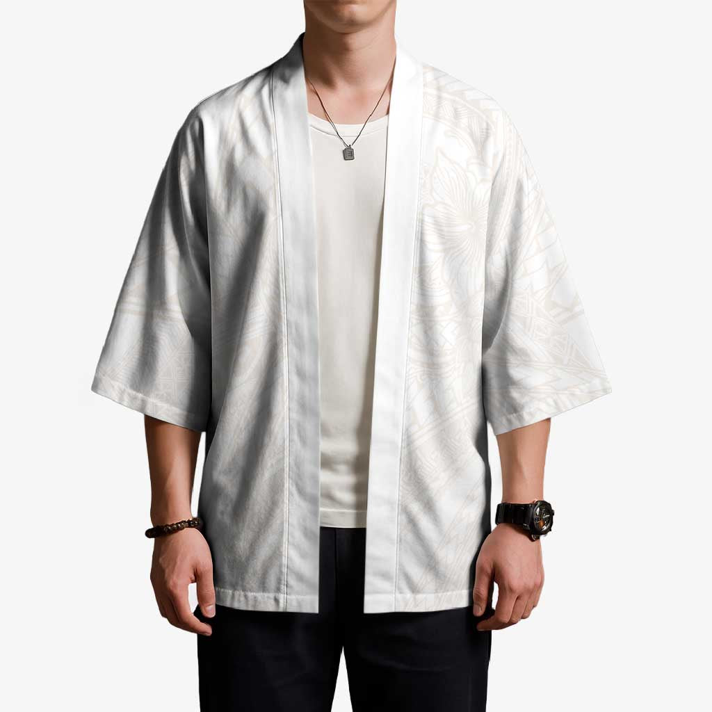 Samoa Lotu Tamaiti Ivory Kimono Teuila Tatau LT7 - Polynesian Pride