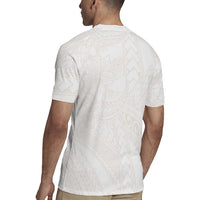 Samoa Lotu Tamaiti Ivory Rugby Jersey Teuila Tatau LT7 - Polynesian Pride
