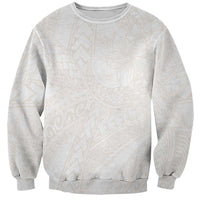 Samoa Lotu Tamaiti Ivory Sweatshirt Teuila Tatau LT7 Unisex Ivory - Polynesian Pride