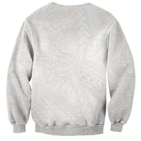 Samoa Lotu Tamaiti Ivory Sweatshirt Teuila Tatau LT7 - Polynesian Pride
