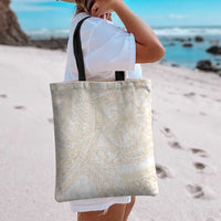 Samoa Lotu Tamaiti Ivory Tote Bag Teuila Tatau - Polynesian Pride