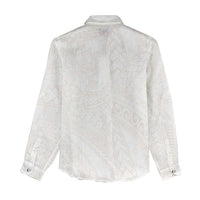 Samoa Lotu Tamaiti Ivory Women Casual Shirt Teuila Tatau - Polynesian Pride