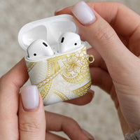 Samoa Lotu Tamaiti Gold AirPods Case Teuila Tatau LT7 - Polynesian Pride