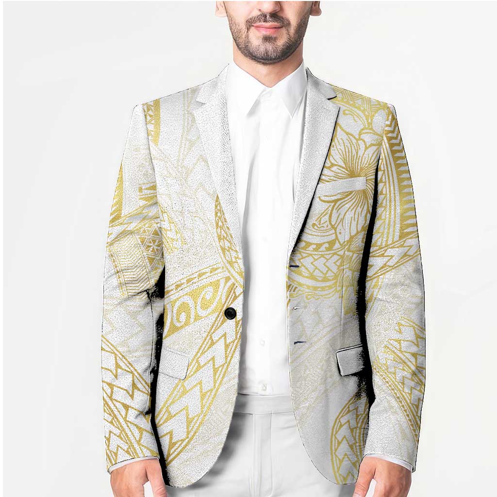 Samoa Lotu Tamaiti Gold Blazer Teuila Tatau - Polynesian Pride
