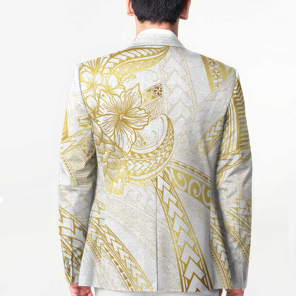 Samoa Lotu Tamaiti Gold Blazer Teuila Tatau - Polynesian Pride