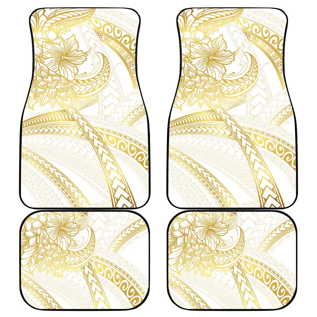 Samoa Lotu Tamaiti Gold Car Mats Teuila Tatau LT7 - Polynesian Pride