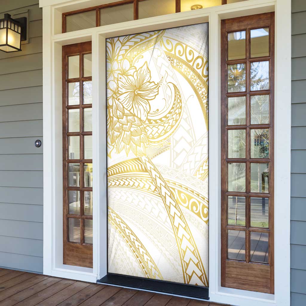 Samoa Lotu Tamaiti Gold Door Cover Teuila Tatau LT7 - Polynesian Pride