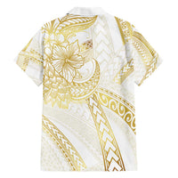 Samoa Lotu Tamaiti Gold Hawaiian Shirt Teuila Tatau LT7 - Polynesian Pride