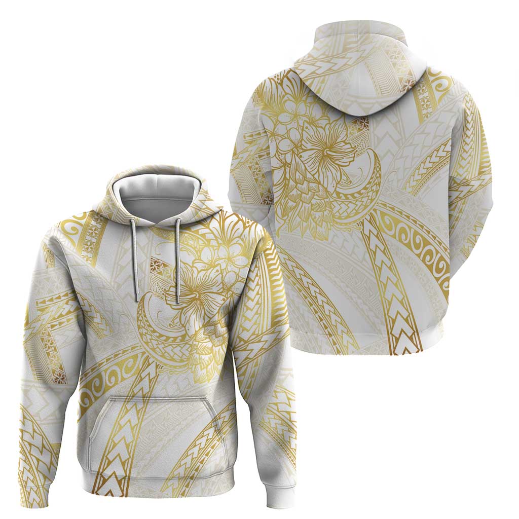 Samoa Lotu Tamaiti Gold Hoodie Teuila Tatau - Polynesian Pride