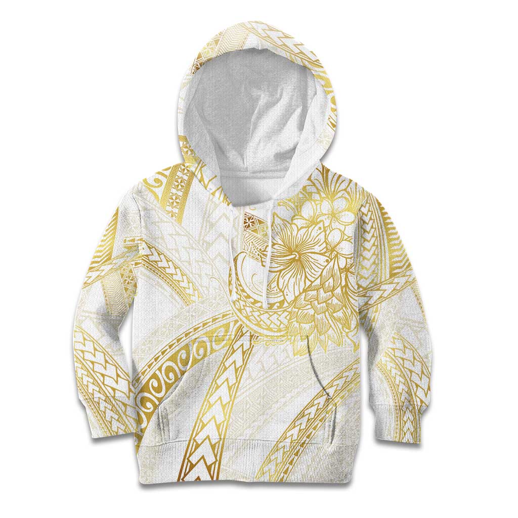 Samoa Lotu Tamaiti Gold Kid Hoodie Teuila Tatau - Polynesian Pride