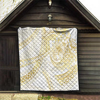 Samoa Lotu Tamaiti Gold Quilt Teuila Tatau - Polynesian Pride