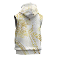 Samoa Lotu Tamaiti Gold Sleeveless Hoodie Teuila Tatau LT7 - Polynesian Pride