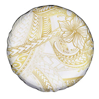 Samoa Lotu Tamaiti Gold Spare Tire Cover Teuila Tatau - Polynesian Pride