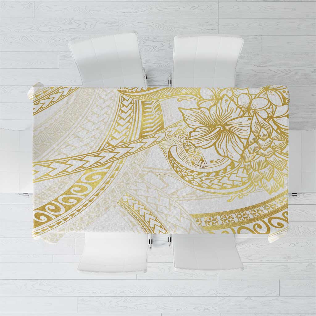 Samoa Lotu Tamaiti Gold Tablecloth Teuila Tatau LT7 Gold - Polynesian Pride