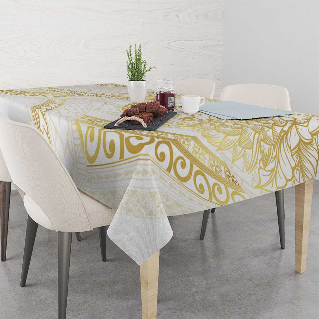 Samoa Lotu Tamaiti Gold Tablecloth Teuila Tatau LT7 - Polynesian Pride