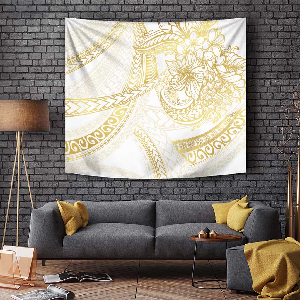 Samoa Lotu Tamaiti Gold Tapestry Teuila Tatau - Polynesian Pride