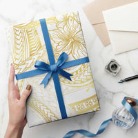 Samoa Lotu Tamaiti Gold Wrapping Paper Teuila Tatau LT7 - Polynesian Pride