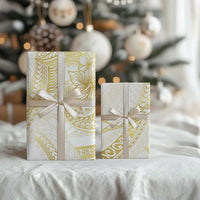 Samoa Lotu Tamaiti Gold Wrapping Paper Teuila Tatau LT7 - Polynesian Pride