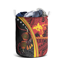 Papua New Guinea Independence Laundry Basket PNG Bagi and Lime Pot LT7 - Polynesian Pride