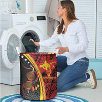 Papua New Guinea Independence Laundry Basket PNG Bagi and Lime Pot LT7 - Polynesian Pride