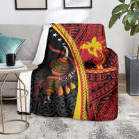 Papua New Guinea Independence Blanket PNG Bagi and Lime Pot LT7 - Polynesian Pride