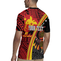 Papua New Guinea Independence Personalised Rugby Jersey PNG Bagi and Lime Pot LT7 - Polynesian Pride