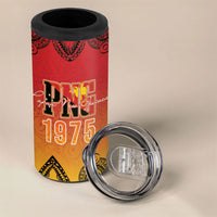 Papua New Guinea 1975 To The Future 4 in 1 Can Cooler Tumbler Sepik Masks LT7 - Polynesian Pride