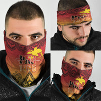 Papua New Guinea 1975 To The Future Neck Gaiter Sepik Masks LT7 - Polynesian Pride