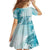Polynesia Turtle Family Matching Tank Maxi Dress and Hawaiian Shirt Watercolor Abstract Style